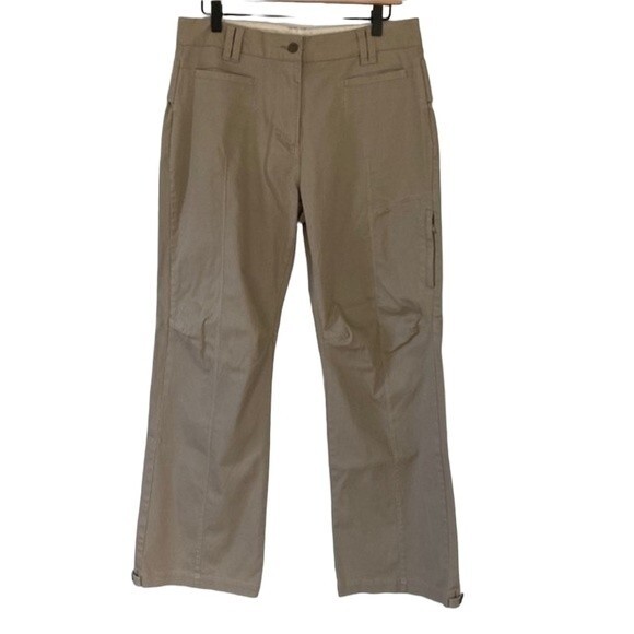 Woolrich Straight Leg Khakis High Rise Hiking Pants 3XDry Stretchy Mesh Cotton - Picture 1 of 14